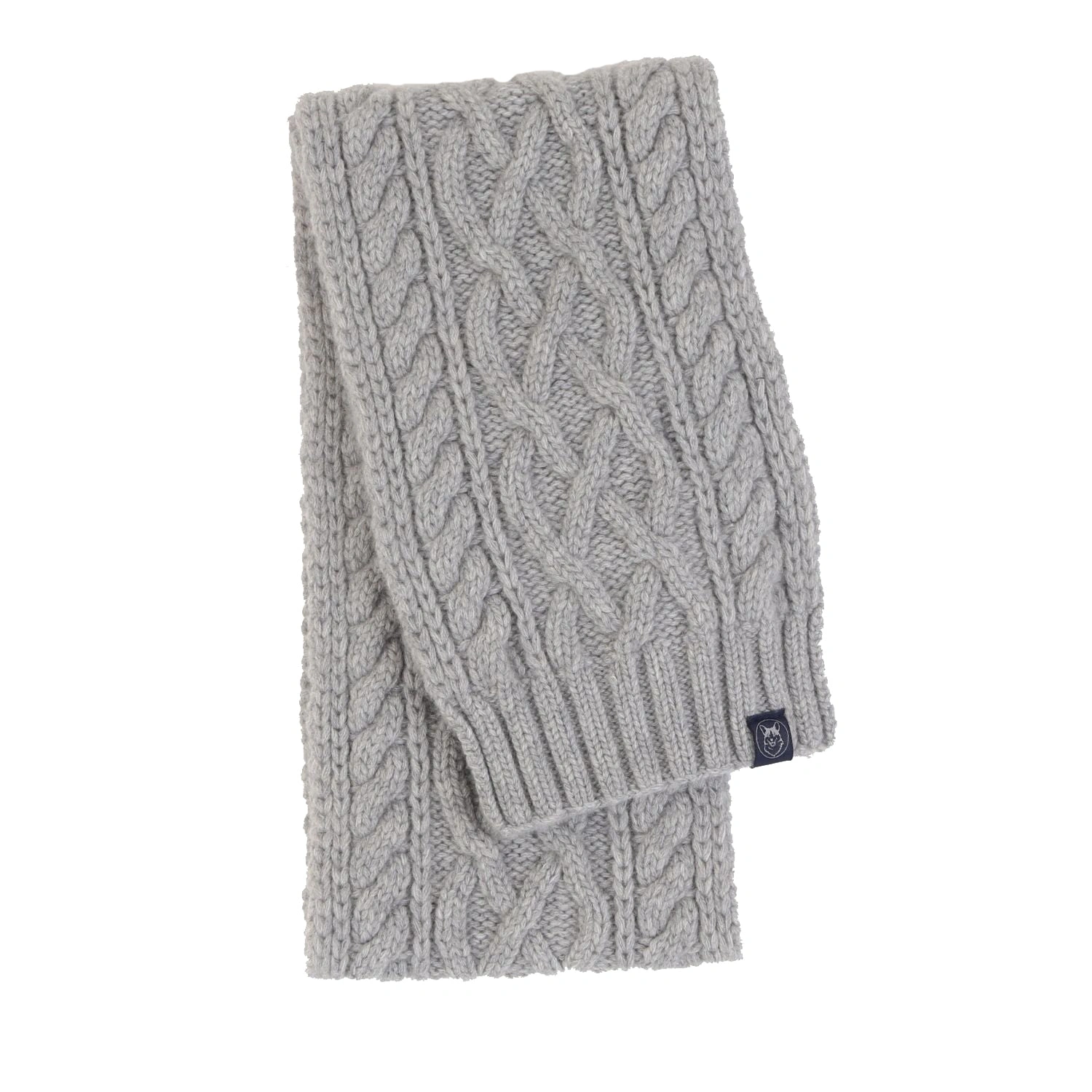 Cozy Cashmere Cross-Cable Scarf – Wrap Yourself in Luxury